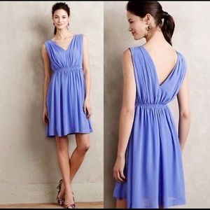 Anthropologie HD in Paris Lavana Periwinkle Grecian Dress - 6
